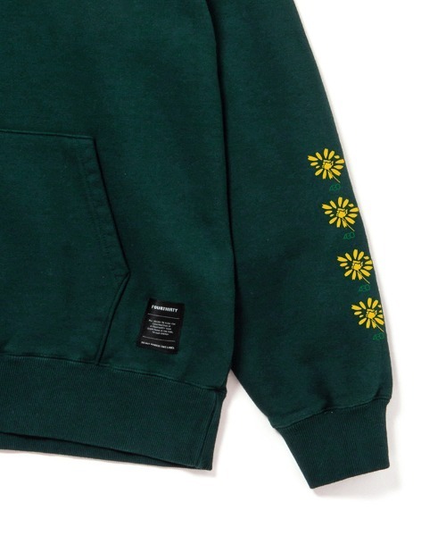 430（フォーサーティ）の「mpa3897-NF LOVE ME? LOVE ME NOT? P-O PARKA パーカー(25-184)（パーカー・メンズ・グレー/イエロー系その他/ブラック/ホワイト/グリーン・3/2/1/0）」の15枚目の写真