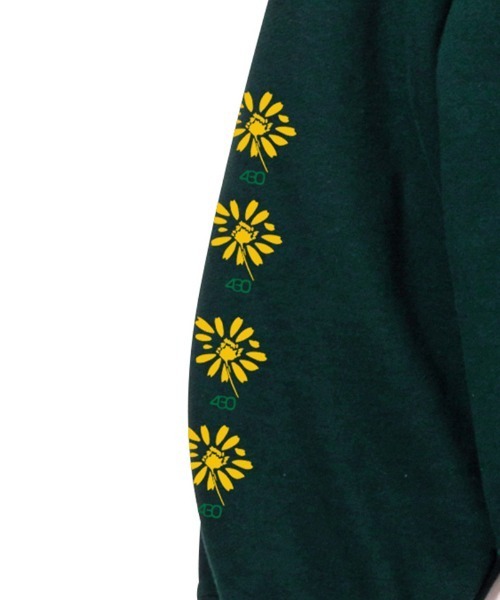 430（フォーサーティ）の「mpa3897-NF LOVE ME? LOVE ME NOT? P-O PARKA パーカー(25-184)（パーカー・メンズ・グレー/イエロー系その他/ブラック/ホワイト/グリーン・3/2/1/0）」の16枚目の写真