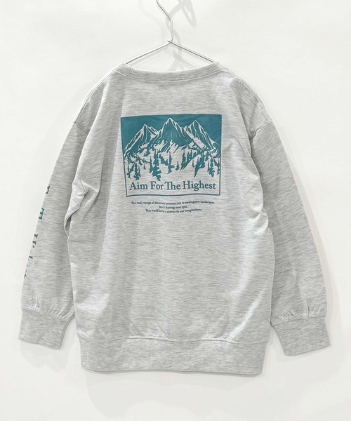 セール】キッズ マウンテン オーバーサイズ トレーナー（スウェット