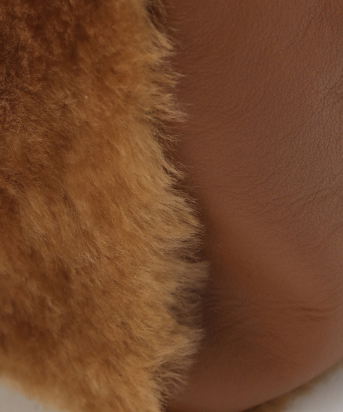 marco masi（マルコマージ）の「MARCO MASI/マルコマージ COMBI MINI（ハンドバッグ・レディース・キャメル/ウッド・FREE）」の11枚目の写真