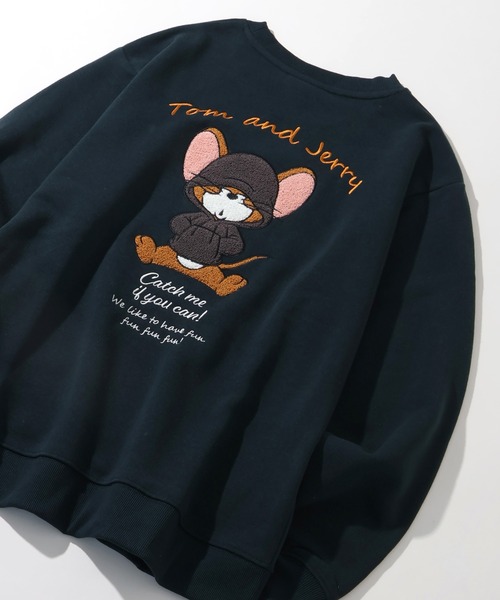 セール】【Tom & Jerry/トム & ジェリー】アートワークデザイン 裏起毛