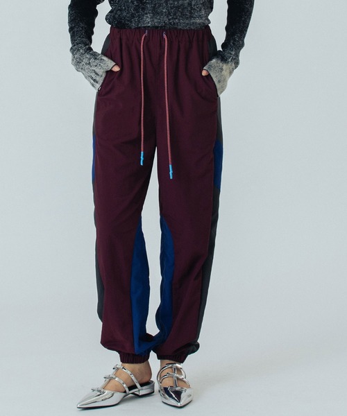 ROSE BUD(ローズバッド)の「(mici)MIX COLOR DRAWSTRING PANT(その他パンツ・レディース・ブラック/バーガンディー・S/M)」の17枚目の写真