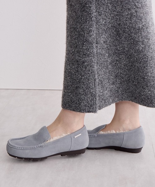 HIMIKO（ヒミコ）の「【HIMIKO】【撥水】ふわふわモカシン/651319（モカシン/デッキシューズ・レディース・ブラック/ダークブラウン/ブルー/ゴールド/イエロー・24.0cm/23.5cm/23.0cm/22.5cm/22.0cm/25.0cm/24.5cm/26.0cm/26.5cm/21.5cm/25.5cm）」の14枚目の写真