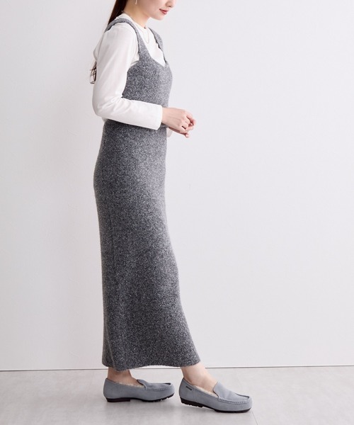 HIMIKO（ヒミコ）の「【HIMIKO】【撥水】ふわふわモカシン/651319（モカシン/デッキシューズ・レディース・ブラック/ダークブラウン/ブルー/ゴールド/イエロー・24.0cm/23.5cm/23.0cm/22.5cm/22.0cm/25.0cm/24.5cm/26.0cm/26.5cm/21.5cm/25.5cm）」の8枚目の写真