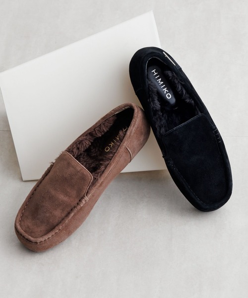 HIMIKO（ヒミコ）の「【HIMIKO】【撥水】ふわふわモカシン/651319（モカシン/デッキシューズ・レディース・ブラック/ダークブラウン/ブルー/ゴールド/イエロー・24.0cm/23.5cm/23.0cm/22.5cm/22.0cm/25.0cm/24.5cm/26.0cm/26.5cm/21.5cm/25.5cm）」の18枚目の写真