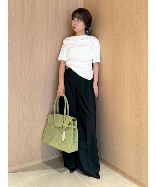 LILY BROWN オフショルフリーサイズ オフショルニットトップス（ニット）｜LILY BROWN（リリー