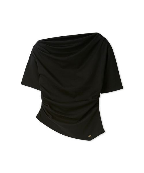 LILY BROWN（リリーブラウン）の「ドレープオフショルカットソー（Tシャツ/カットソー・レディース・ブラック/ブルー/ホワイト・F）」の13枚目の写真