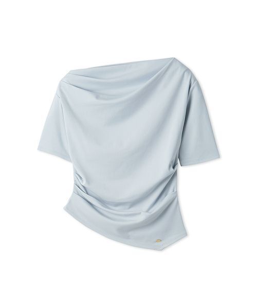 LILY BROWN（リリーブラウン）の「ドレープオフショルカットソー（Tシャツ/カットソー・レディース・ブラック/ブルー/ホワイト・F）」の14枚目の写真