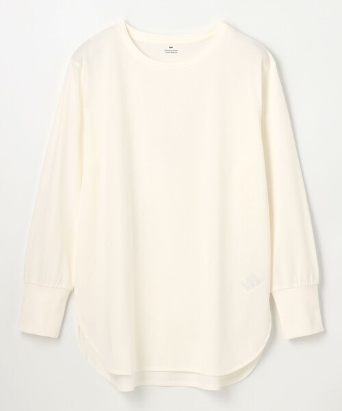 ANY(エニィ)の「シャツテールロングスリーブTシャツ(Tシャツ/カットソー・レディース・ホワイト系/グレー系/ベージュ系2・MEDIUM/LARGE)」の17枚目の写真