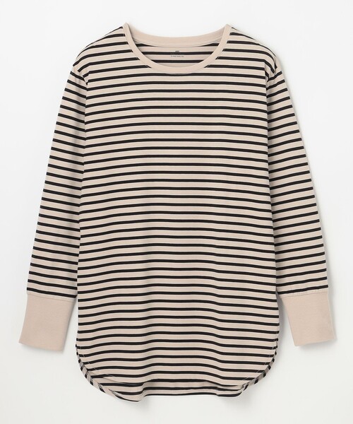 ANY(エニィ)の「シャツテールロングスリーブTシャツ(Tシャツ/カットソー・レディース・ホワイト系/グレー系/ベージュ系2・MEDIUM/LARGE)」の19枚目の写真