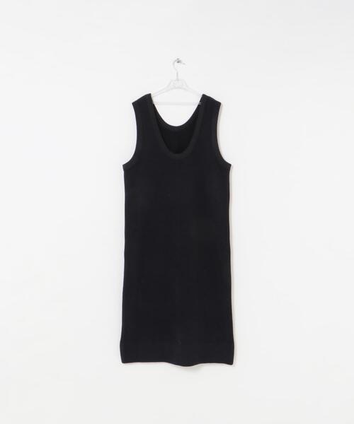 LAATO（ラート）の「layered one piece（ワンピース・レディース・ライトカーキ/ブラック・FREE）」の5枚目の写真