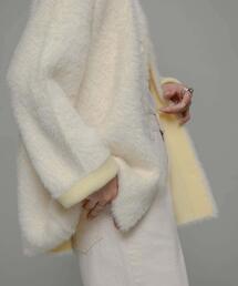 URBAN RESEARCH Sonny Label | ダブルフェイスバイカラーカーディガン(カーディガン/ボレロ)