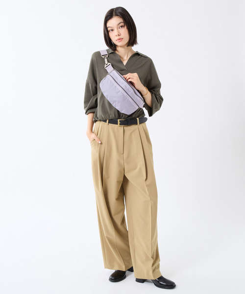 LeSportsac(レスポートサック)の「ESSENTIAL BELT BAG ソフトライラックC(ボディバッグ/ウエストポーチ・レディース・パープル・FREE)」の3枚目の写真