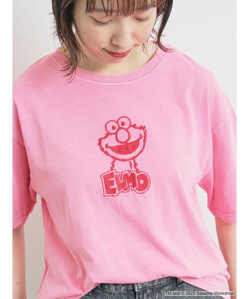 SM2（エスエムツー）の「【SESAME STREET meets SM2】刺繍Tシャツ（Tシャツ/カットソー・レディース・イエロー/ピンク/ブルー・F）」の22枚目の写真