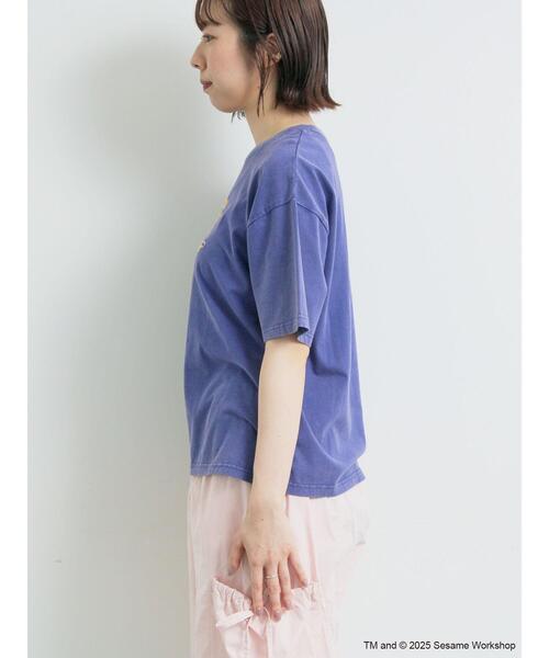 SM2（エスエムツー）の「【SESAME STREET meets SM2】刺繍Tシャツ（Tシャツ/カットソー・レディース・イエロー/ピンク/ブルー・F）」の13枚目の写真