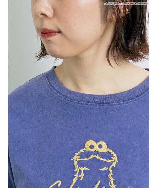 SM2（エスエムツー）の「【SESAME STREET meets SM2】刺繍Tシャツ（Tシャツ/カットソー・レディース・イエロー/ピンク/ブルー・F）」の15枚目の写真