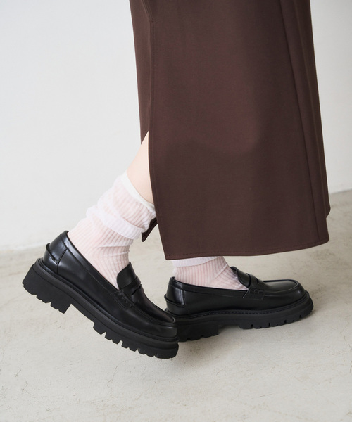 完売品　letalon アツゾコモールドローファー　靴 アツゾコモールドローファー（ローファー）｜LE TALON（ル