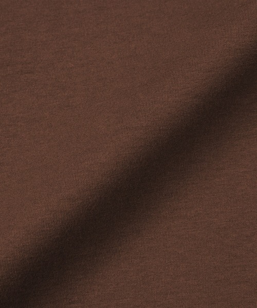 無印良品（ムジルシリョウヒン）の「紳士　起毛クルーネック長袖Ｔシャツ（Tシャツ/カットソー・メンズ・ブラウン系/チャコールグレー/ダークグリーン/ネイビー/ホワイト・S/M/L/XL/XXL/XS）」の20枚目の写真