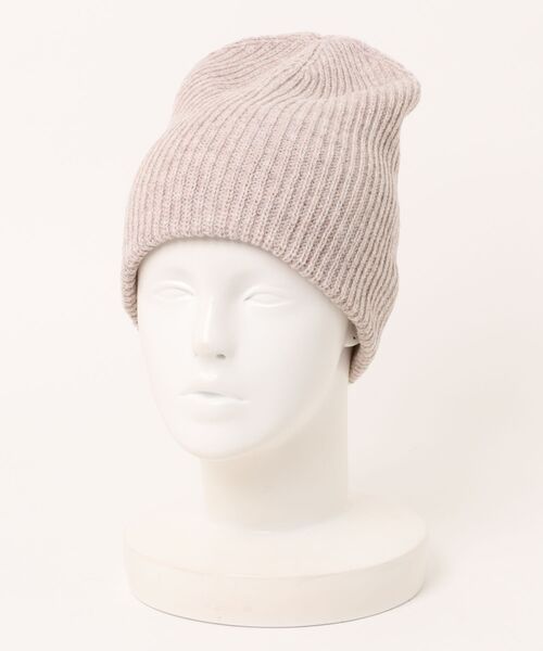 Ruben（ルーベン）の「メリノ ウールリラックス ニットワッチ（ニットキャップ/ビーニー・レディース・グレー/ブラック/ベージュ・FREE）」の13枚目の写真