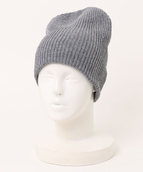 Ruben（ルーベン）の「メリノ ウールリラックス ニットワッチ（ニットキャップ/ビーニー・レディース・グレー/ブラック/ベージュ・FREE）」の14枚目の写真