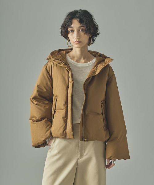 Curensology(カレンソロジー)/2WAYフードダウンジャケット（ダウン