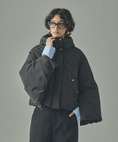 カレンソロジー　2WAYフードダウンジャケット Curensology(カレンソロジー)/2WAYフードダウンジャケット（ダウン