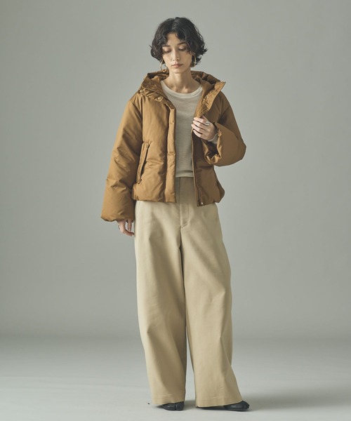 Curensology(カレンソロジー)/2WAYフードダウンジャケット（ダウン