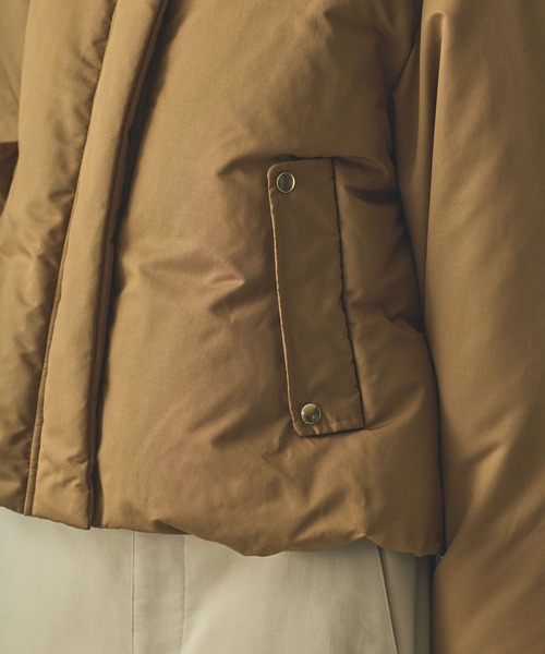 Curensology(カレンソロジー)/2WAYフードダウンジャケット（ダウン