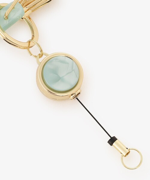 Afternoon Tea(アフタヌーンティー)の「ハートコードリール付きカラビナ(ステーショナリー・レディース・ホワイト/ブルー/オレンジ・ONE SIZE)」の10枚目の写真