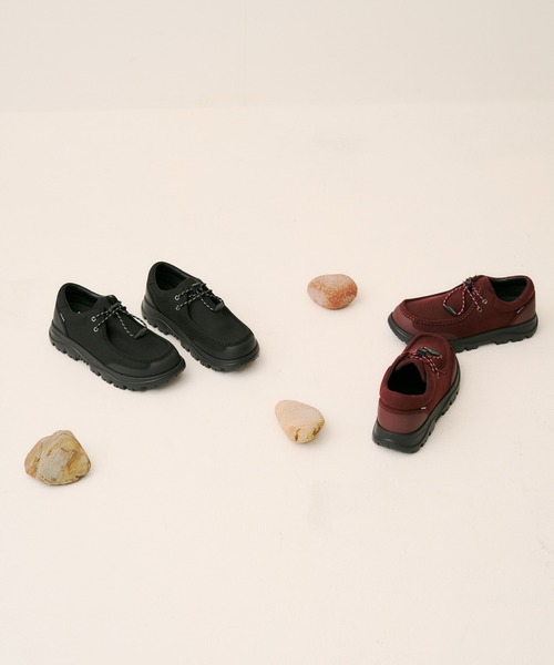 SHAKA(シャカ)の「SHAKA トレイル チロル モック シューズ TRAIL TYROL MOC EX(モカシン/デッキシューズ・レディース・サンドベージュ/ブラック/ワイン系・25/24/23)」の19枚目の写真