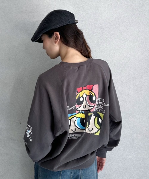 Good Riddance(グッドリダンス)の「【パワーパフガールズ / POWERPUFF GIRLS】グラフィックデザイン スウェット(スウェット・レディース・ホワイト/ブラック・M/L)」の11枚目の写真