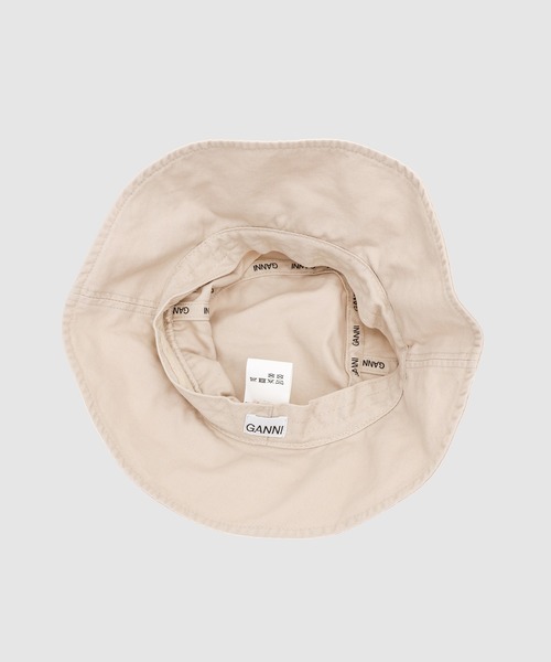 GANNI(ガニー)の「Washed Cotton Canvas Bucket Hat(ハット・レディース・その他・XS-S/M-L)」の4枚目の写真