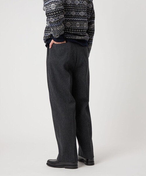 Steven Alan クッキークロス インツープリーツ ドレス トラウザーズ Steven Alan（スティーブンアラン）の「＜Steven Alan