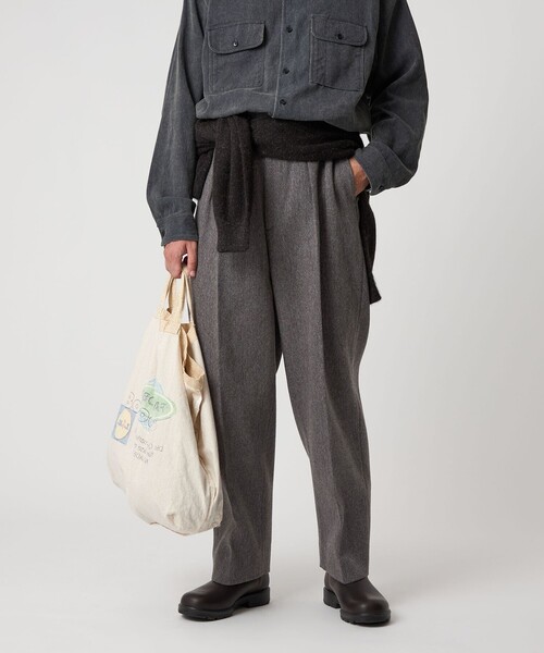 Steven Alan クッキークロス インツープリーツ ドレス トラウザーズ Steven Alan（スティーブンアラン）の「＜Steven Alan