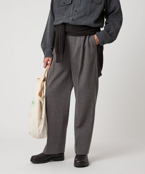 Steven Alan＞ クッキークロス インツープリーツ ドレス