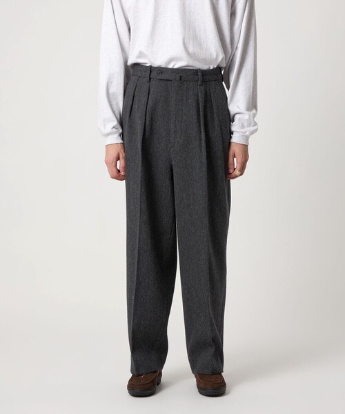 Steven Alan クッキークロス インツープリーツ ドレス トラウザーズ Steven Alan（スティーブンアラン）の「＜Steven Alan