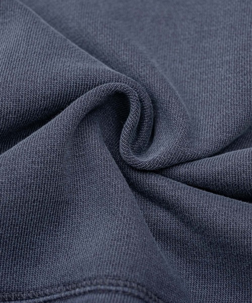 Zooodle(ズードル)の「Pigment henry hoodie - ピグメントヘンリーフーディー -(パーカー・メンズ・レッド/ネイビー・LARGE/MEDIUM)」の3枚目の写真