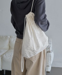 UNE MANSION | ユニークキラキラスターパターンナップザック(ショルダーバッグ)