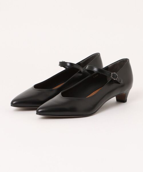 MACKINTOSH LONDON(マッキントッシュ ロンドン)の「ポインテッドトゥメリージェーンパンプス(パンプス・レディース・ブラウン/ブラック・22.5cm/23.0cm/23.5cm/24.0cm/24.5cm)」の2枚目の写真