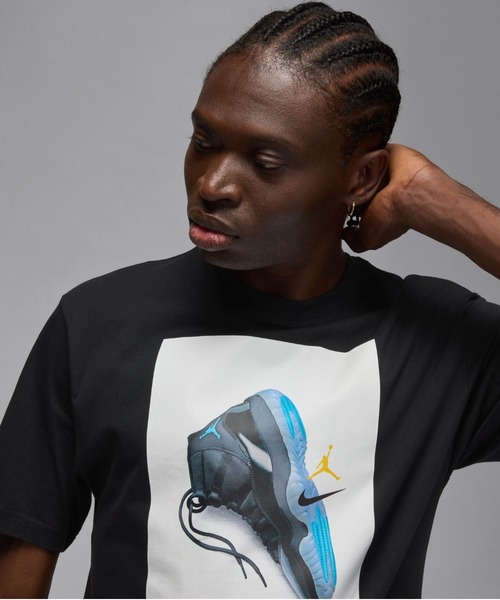 JORDAN BRAND(ジョーダンブランド)の「JORDAN BRAND M J BRK AJ11 AD GFX SS CREW / ジョーダン ブランド ジョーダン BRK AJ11 AD GFX S/S クルー / NIKE【SP】(Tシャツ/カットソー・メンズ・ブラック・S/M/L/XL/XXL)」の3枚目の写真