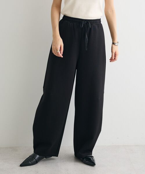 CRAFT STANDARD BOUTIQUE(クラフトスタンダードブティック)の「ダンボールカーブパンツ(その他パンツ・レディース・ブラック/杢グレー・FREE)」の6枚目の写真