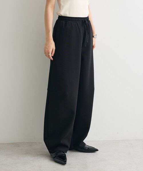 CRAFT STANDARD BOUTIQUE(クラフトスタンダードブティック)の「ダンボールカーブパンツ(その他パンツ・レディース・ブラック/杢グレー・FREE)」の7枚目の写真