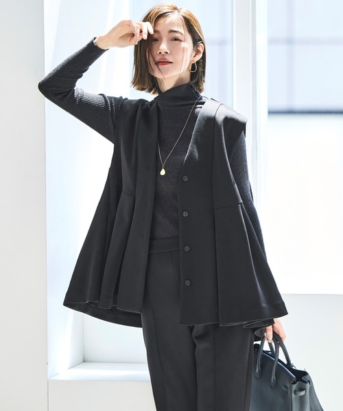 フレア ジレ ＆ フレアパンツ セットアップ ｜ オケージョンスーツ