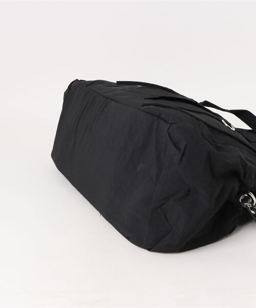 florist（フローリスト）の「【大容量・2WAY】 ドロストポケットワントーンボストンバッグ/ショルダーバッグ/トラベルバッグ（ボストンバッグ・レディース・グレー/グリーン/パープル/ブラック・FREE）」の15枚目の写真