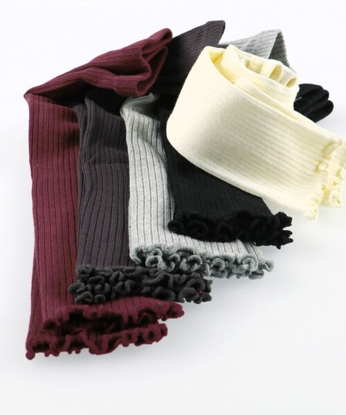 BRANSHES（ブランシェス）の「リブスパッツ（レギンス/スパッツ・キッズ・チャコールグレー/アイボリー/ブラック/ライトグレー/エンジ・85/105/120/95/135）」の9枚目の写真