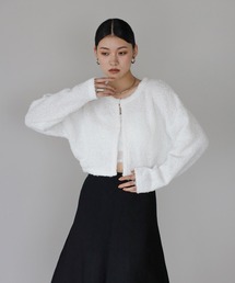 ENC | tape yarn knit cardigan / テープヤーンニットカーディガン(カーディガン/ボレロ)