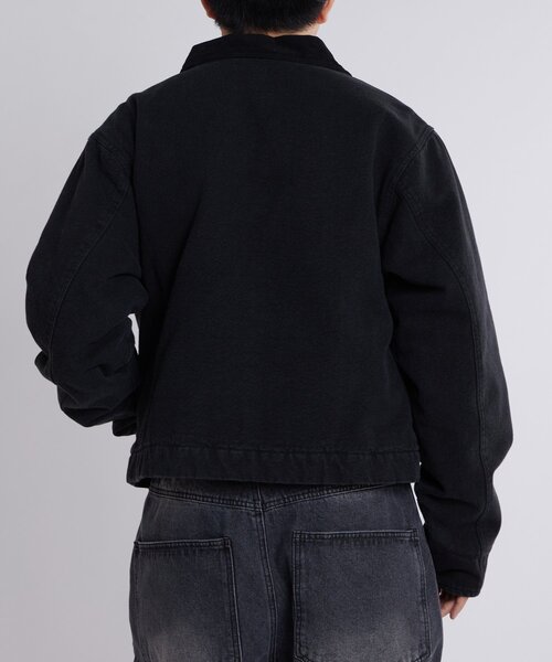 WHO'S WHO gallery（フーズフーギャラリー）の「KOOKYNダック中綿ブルゾン（ブルゾン・メンズ・ブラック/ネイビー/サンドベージュ・SMALL/MEDIUM）」の6枚目の写真