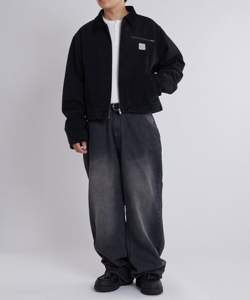 WHO'S WHO gallery（フーズフーギャラリー）の「KOOKYNダック中綿ブルゾン（ブルゾン・メンズ・ブラック/ネイビー/サンドベージュ・SMALL/MEDIUM）」の7枚目の写真