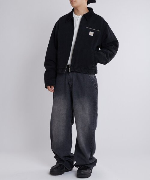 WHO'S WHO gallery（フーズフーギャラリー）の「KOOKYNダック中綿ブルゾン（ブルゾン・メンズ・ブラック/ネイビー/サンドベージュ・SMALL/MEDIUM）」の8枚目の写真