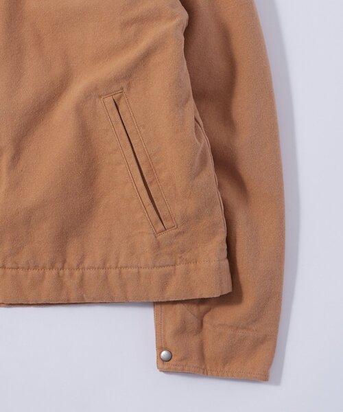 WHO'S WHO gallery（フーズフーギャラリー）の「KOOKYNダック中綿ブルゾン（ブルゾン・メンズ・ブラック/ネイビー/サンドベージュ・SMALL/MEDIUM）」の17枚目の写真